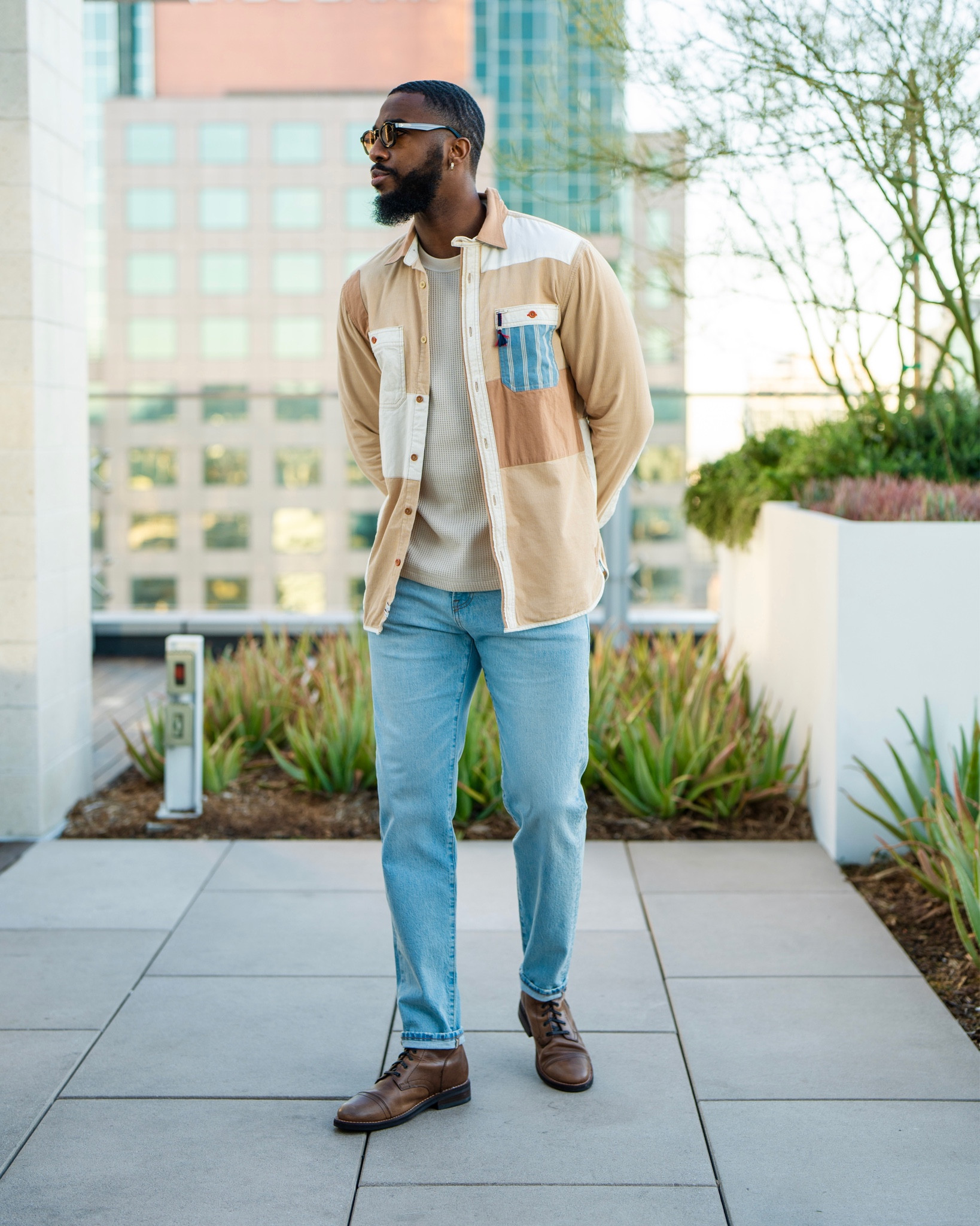 Mature casual outfit with an overshirt and a pair of lace up boots. Links to all items and substitute items down below ⬇️!

#LTKmens