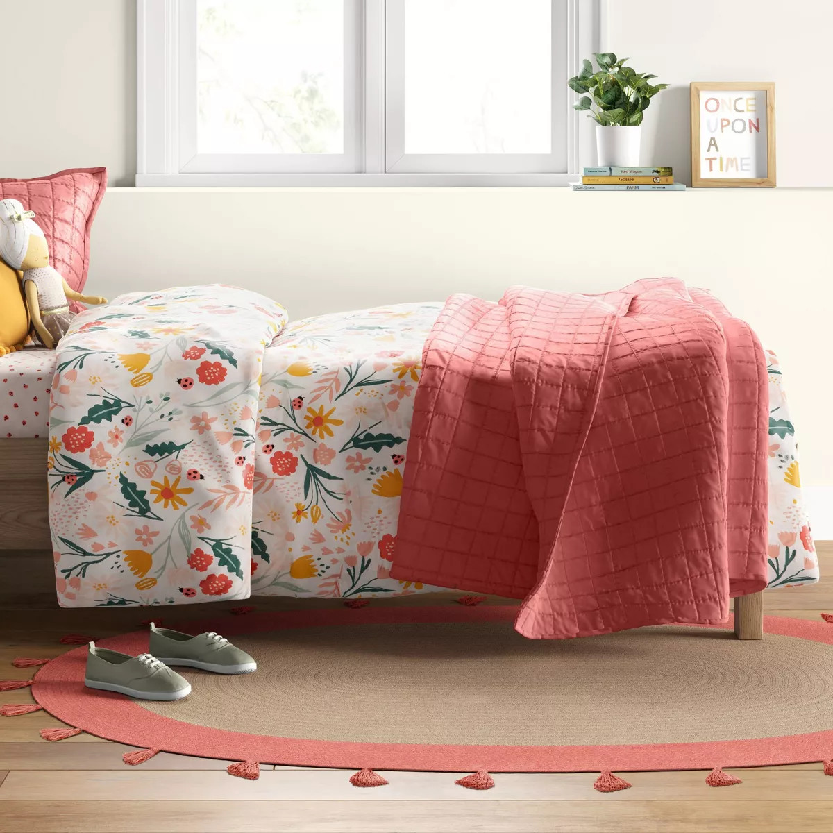 Braided Border Kids' Rug - Pillowfort™ | Target