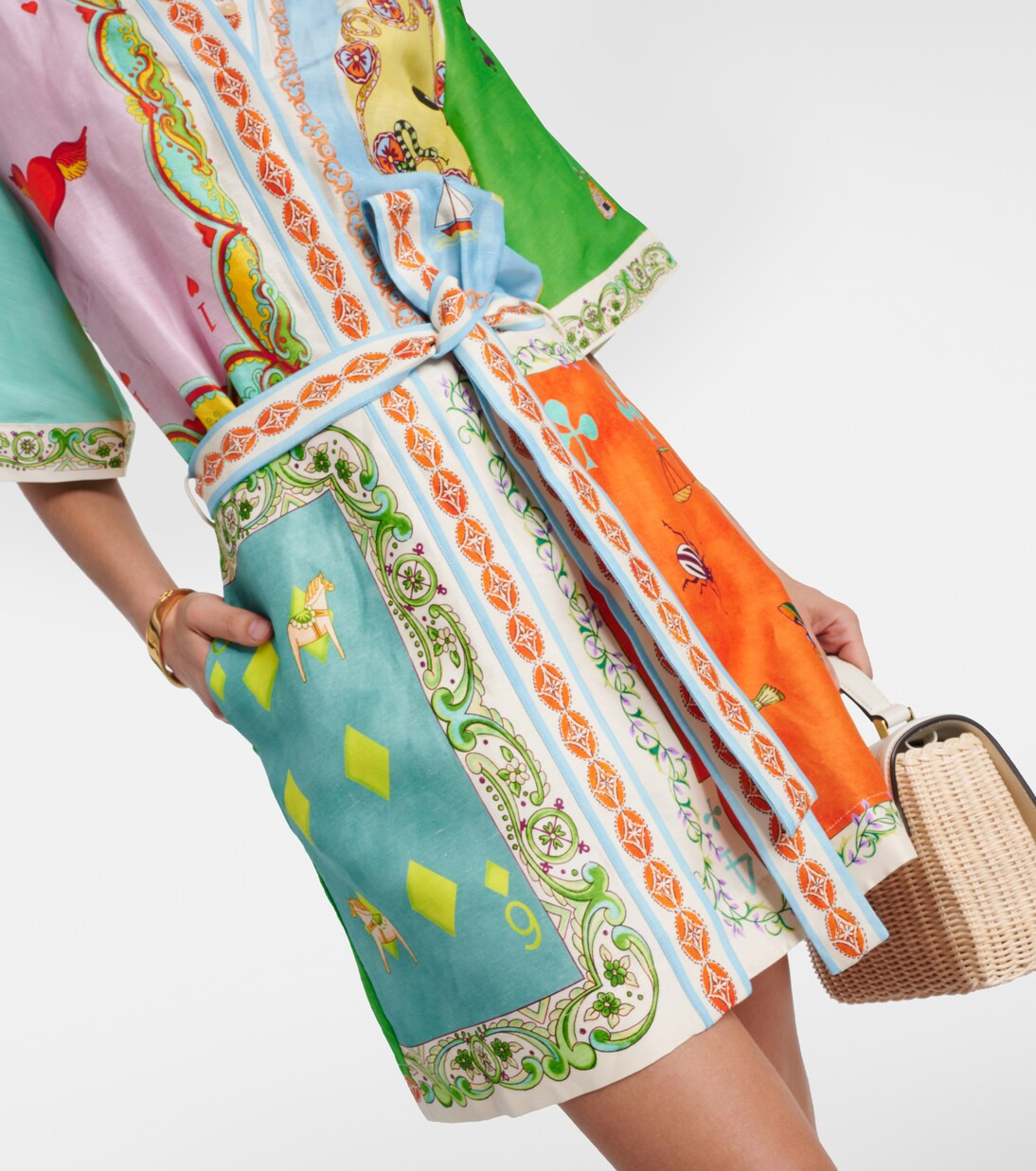 Rummy printed linen-blend shirt dress | Mytheresa (US/CA)