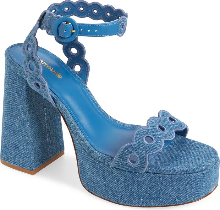 Dolly Broderie Platform Sandal (Women) | Nordstrom