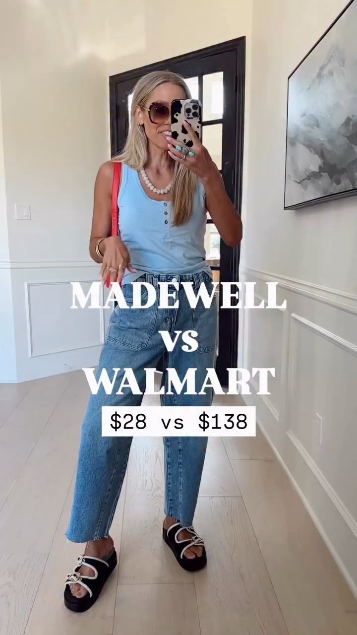 🤍SCROLL TO SHOP🤍

Walmart looking 👀 identical to Madewell for $28 vs $138 🙌🏼 These will sell out! 