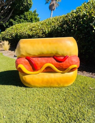 NEW Hot Dog Small Table Stool Tik Tok Viral Food & Drink Bar Decor  | eBay | eBay US