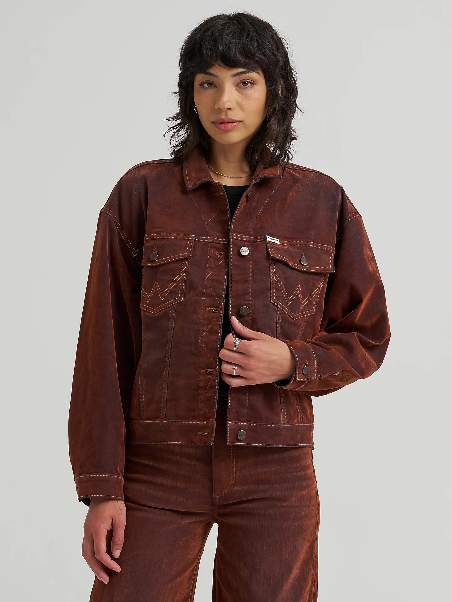 Women's Flocked Easy Fit Jacket | Wrangler