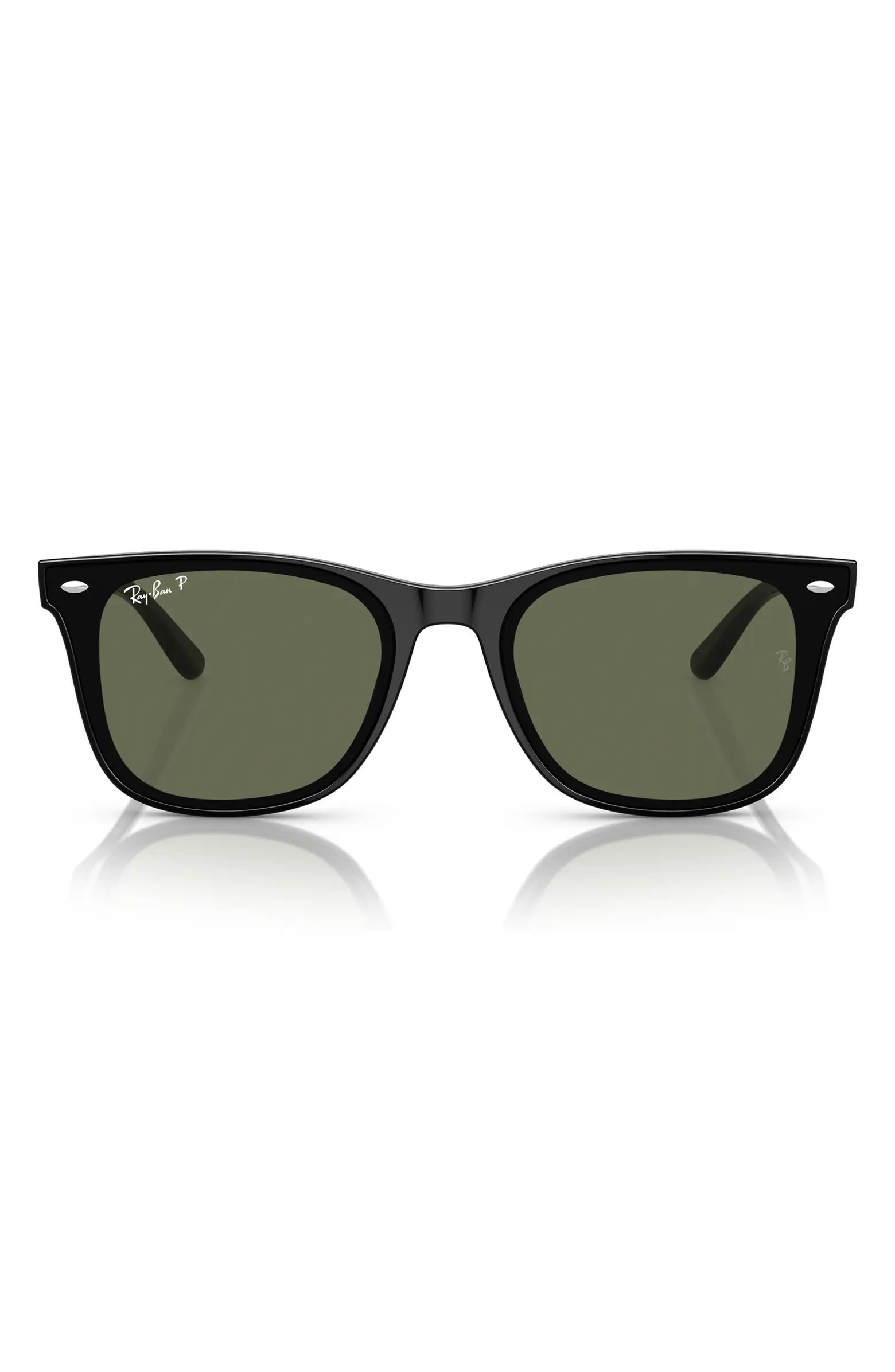65mm Polarized Oversize Square Sunglasses | Nordstrom