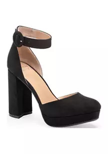 Riley Ankle Strap Heels | Belk