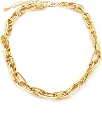Double Link Chain Collar NecklacePanacea | Nordstrom
