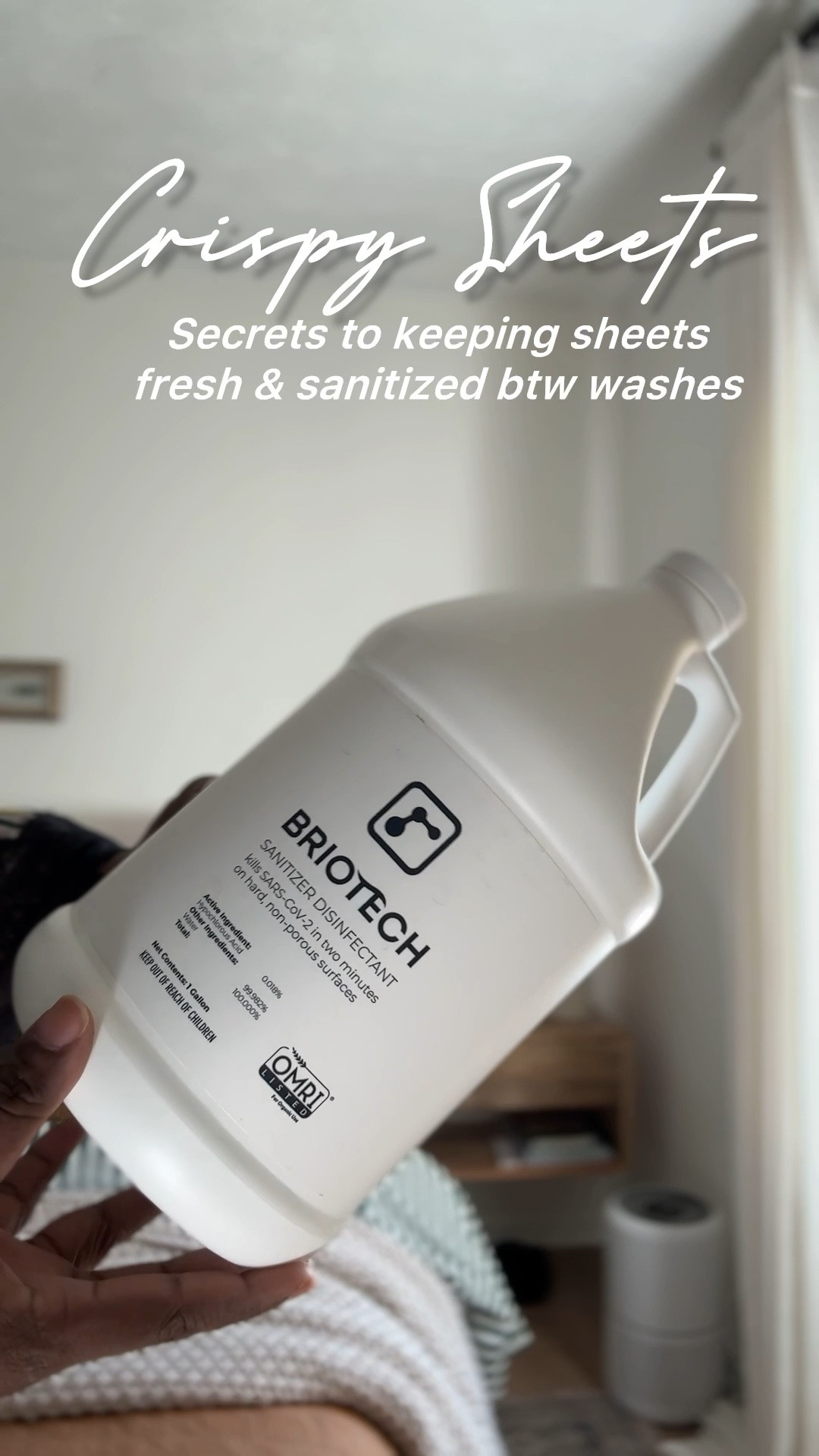 Washing sheets is only part of the routine. A quick refresh between wash days can help your bed feel cleaner and more comfortable without constantly stripping the whole bed.   fresh sheets, bedding care, sheet cleaning, fresh bedding, bedroom routine

#LTKHome #LTKSeasonal #LTKU