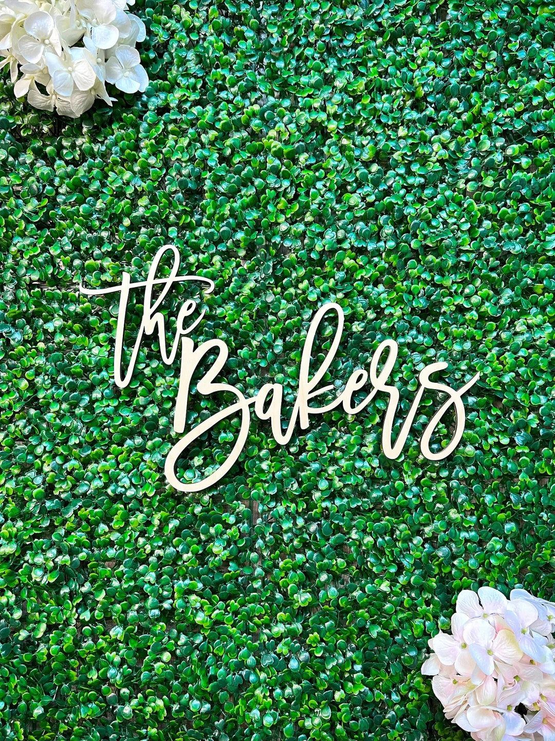 Last Name Wood Sign Wood Cut Out Large Wedding Backdrop Custom - Etsy | Etsy (US)