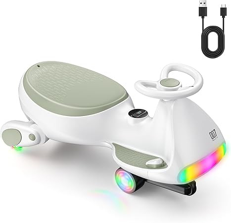 FanttikRide N7 Ultra Electric Wiggle Car with Pedal, Kids Car, MagicMute Motor Swing Car, 2 Speed... | Amazon (US)
