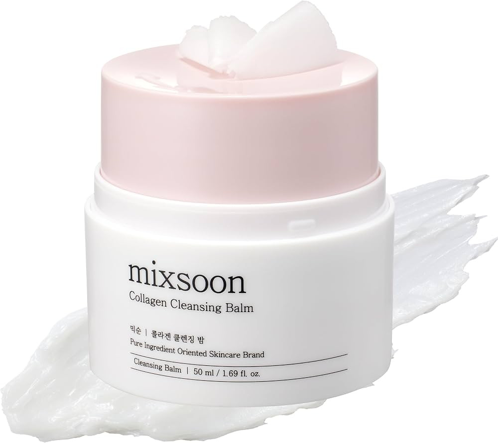 mixsoon Collagen Cleansing Balm - Soft Melting Lightweight Grinding Balm, Hydrating Makeup Remove... | Amazon (US)