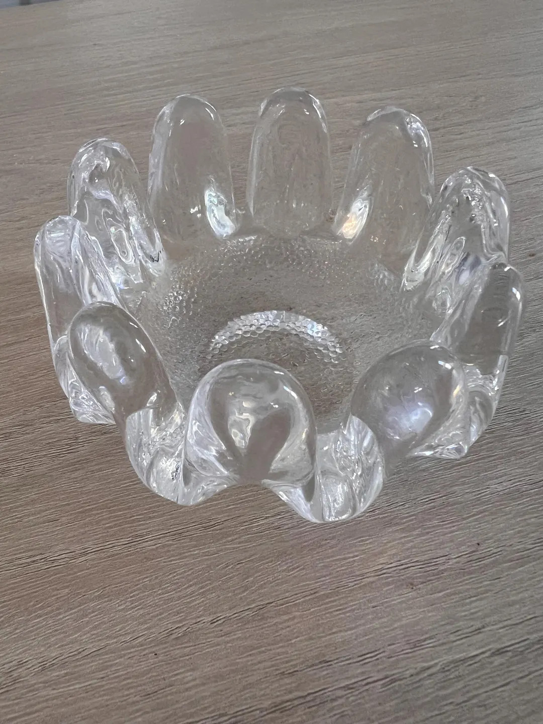 Vintage Kosta Boda Sweden Sunflower candle holder trinket dish glass mid century modern | Etsy (US)