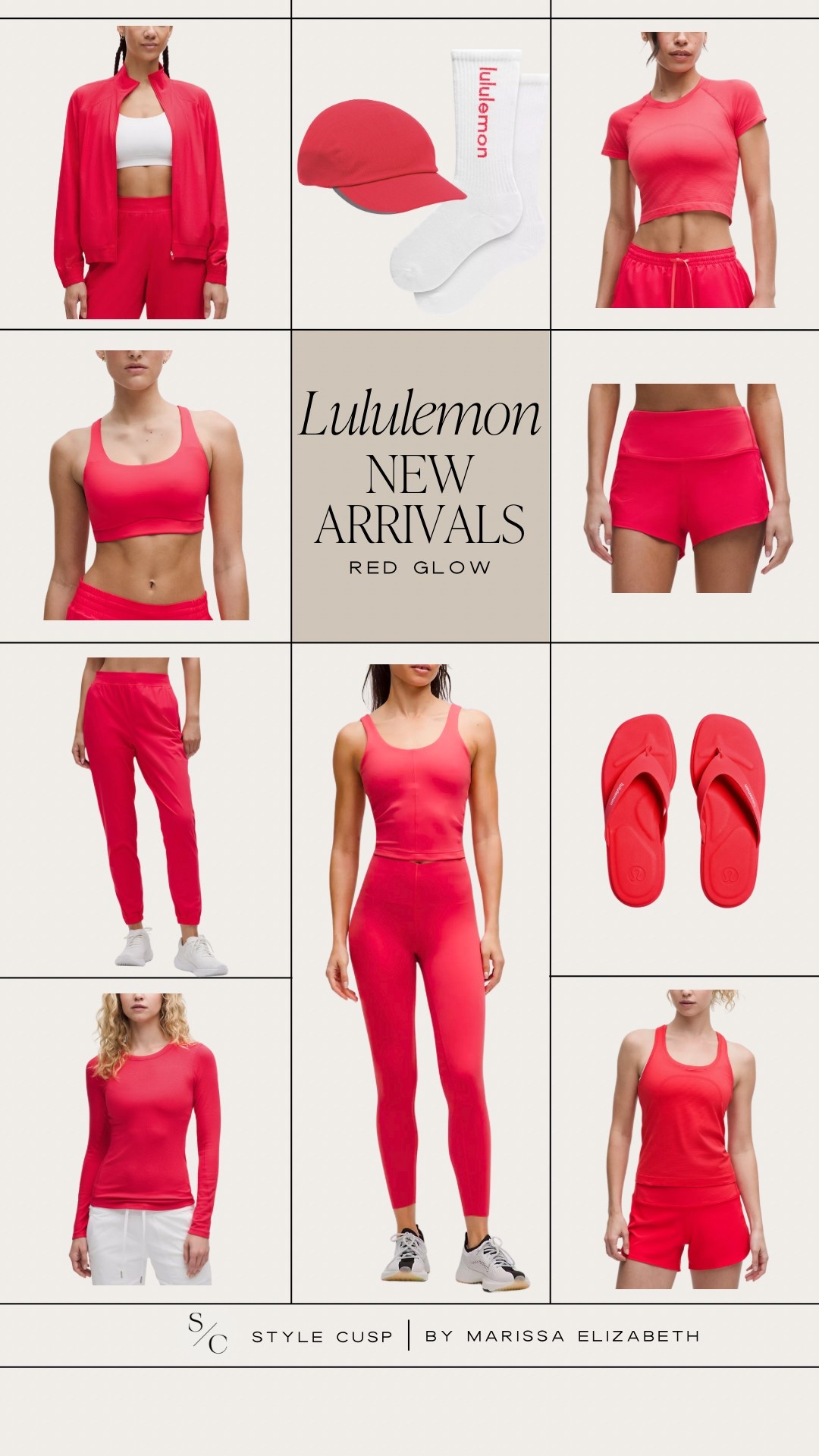 Lululemon New Arrivals | Red Glow

Shades of red for Spring!

Activewear, new lulu, fitness, exercise, workout, red workout fit, spring style 

#LTKActive #LTKFindsUnder100 #LTKStyleTip