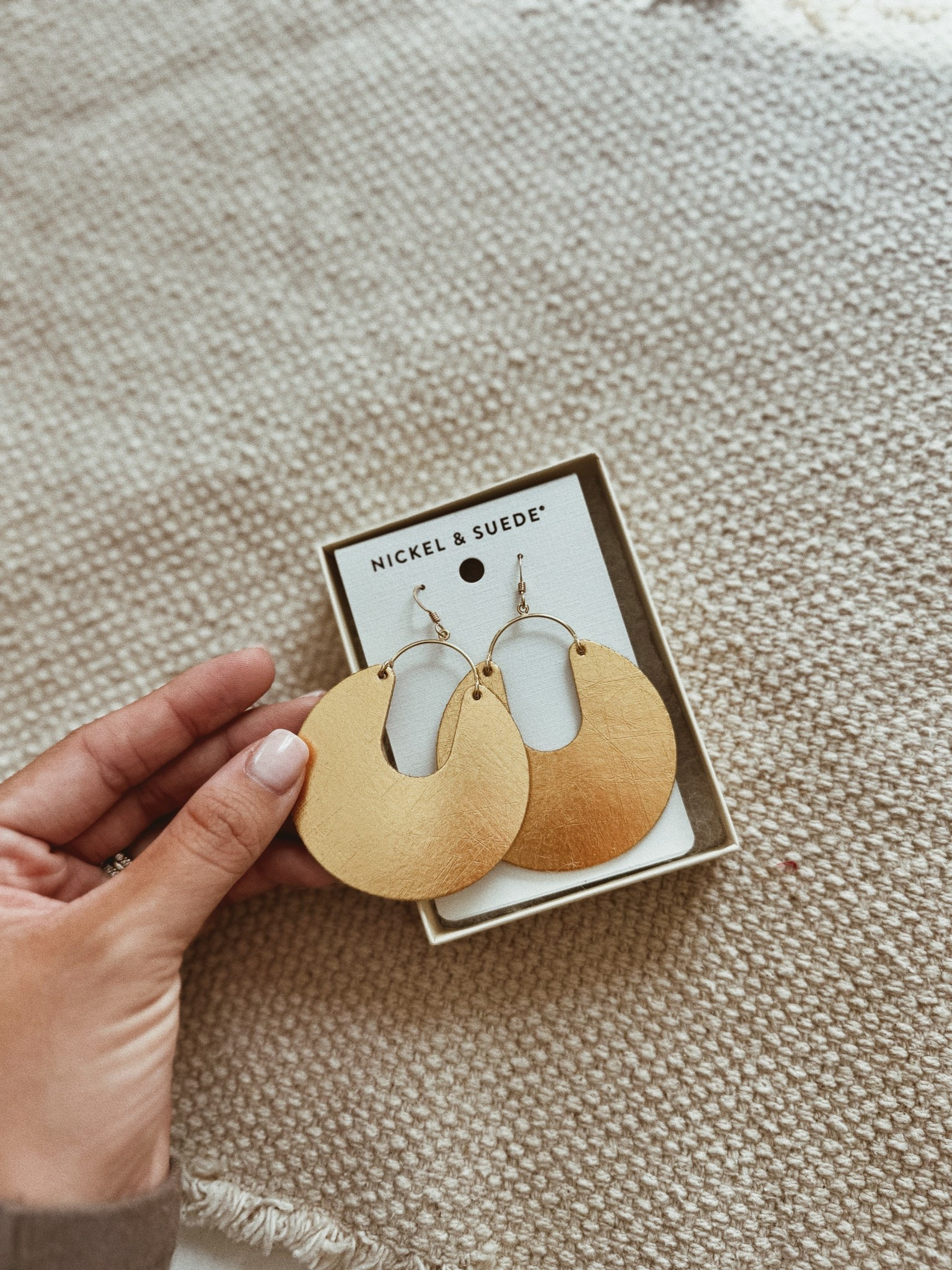 Vintage Gold Leos from Nickel & Suede✨ Perfect leather earrings that won’t drag your ears down 👏🏼 

#LTKSeasonal #LTKStyleTip #LTKFindsUnder50