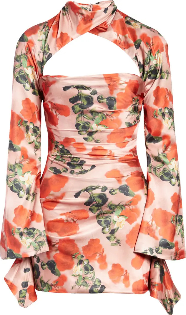 Toira Satin Corset Minidress | Nordstrom