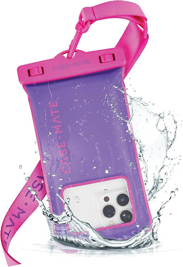 Case-Mate IP68 Waterproof Phone Pouch - Travel Beach Cruise Ship Essentials - Floating Waterproof... | Amazon (US)