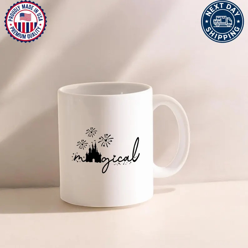 Disney World Mug, Mickey and Minnie Magical Mug, Disney Vacation Mug, Unisex Disney Mug, Mickey W... | Etsy (US)