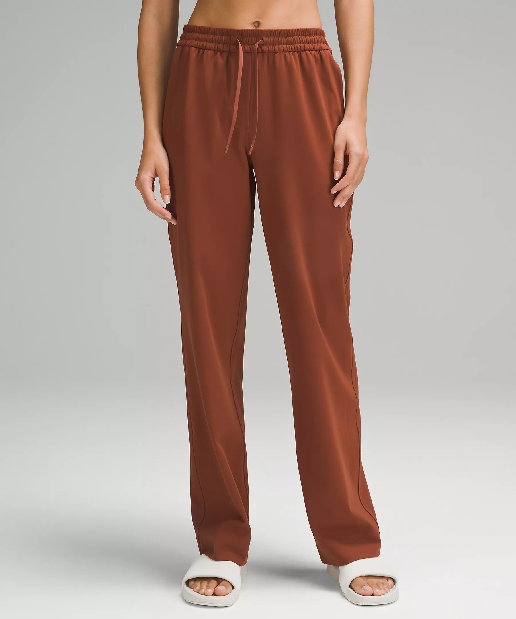 Straight-Leg Mid-Rise Pant Luxtreme | Lululemon (US)