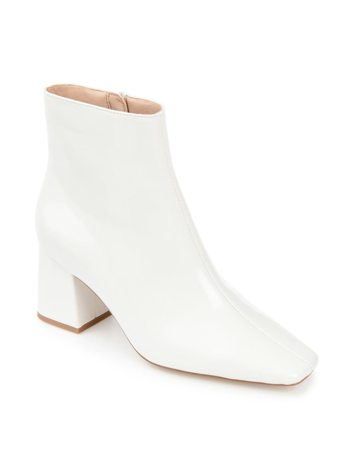 Journee Collection Women's Haylinn Bootie in White 8 Lord & Taylor | Lord & Taylor
