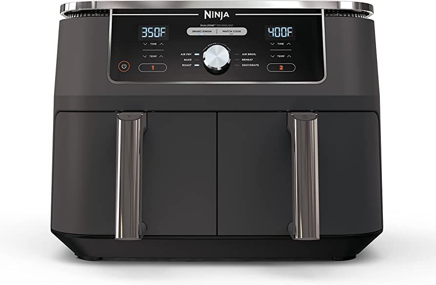 Ninja DZ401 Foodi 10 Quart 6-in-1 DualZone XL 2-Basket Air Fryer with 2 Independent Frying Basket... | Amazon (US)