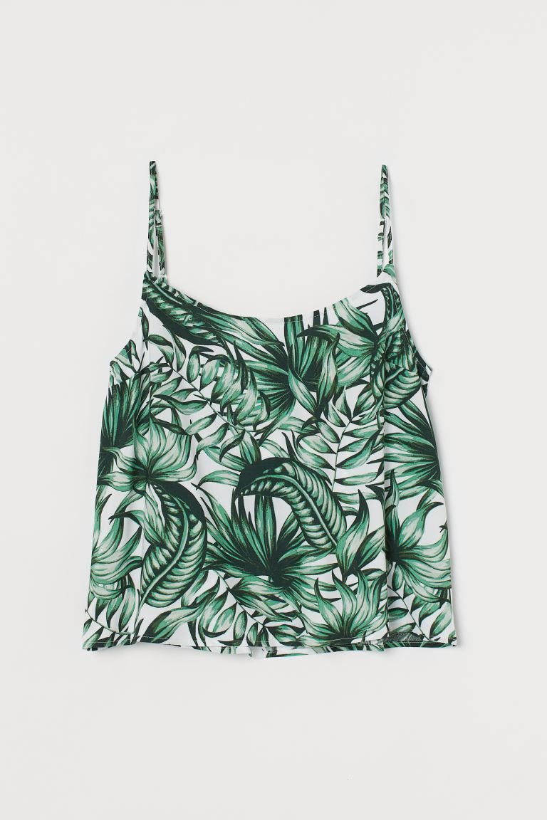 Viscose strappy top | H&M (UK, MY, IN, SG, PH, TW, HK)