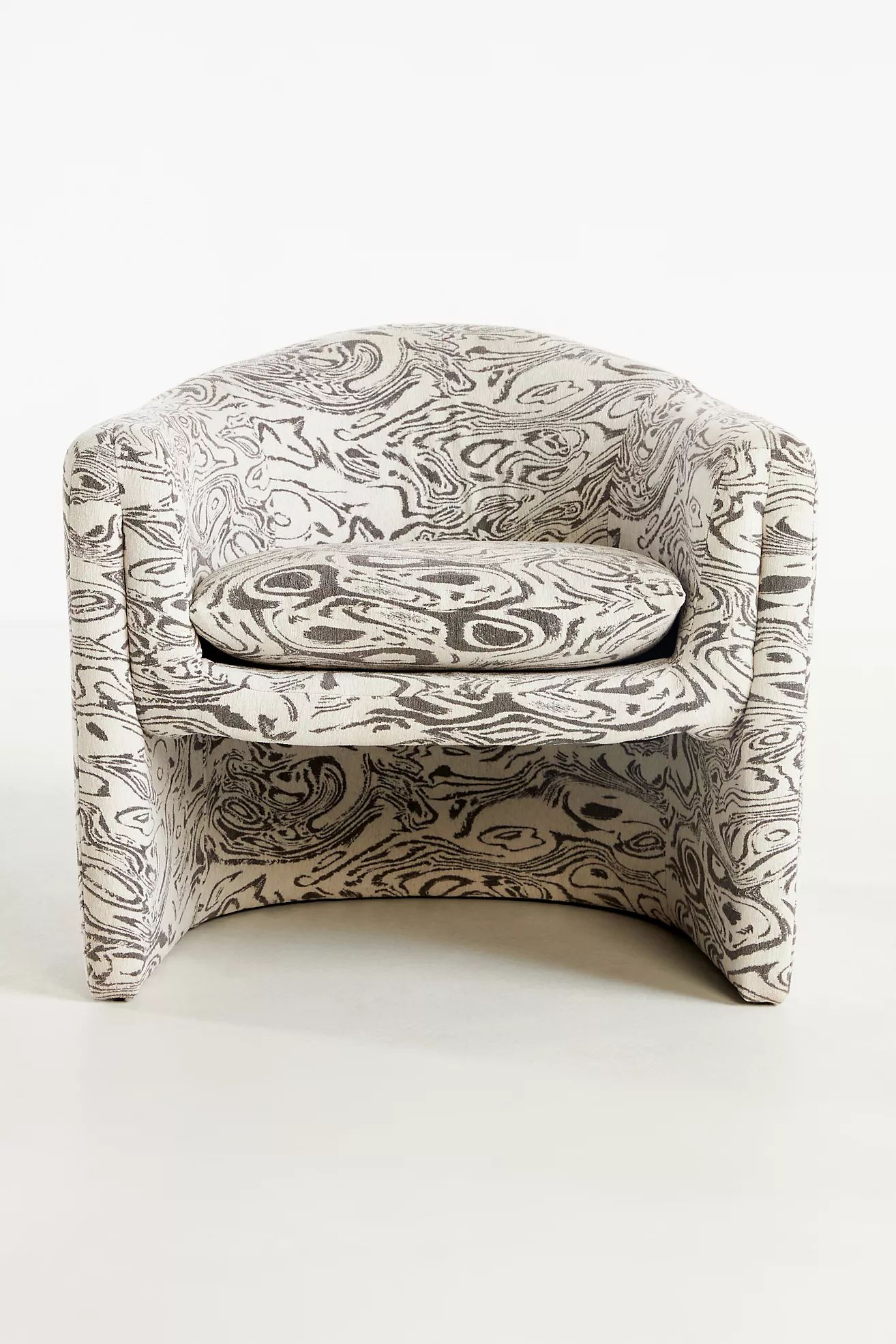 Willow Jacquard Sculptural Chair | Anthropologie (US)