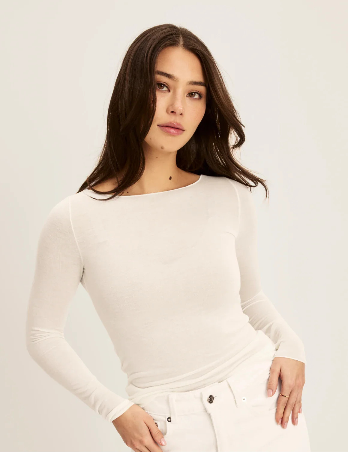 Cashmere Luxe Boatneck Top | Knix US