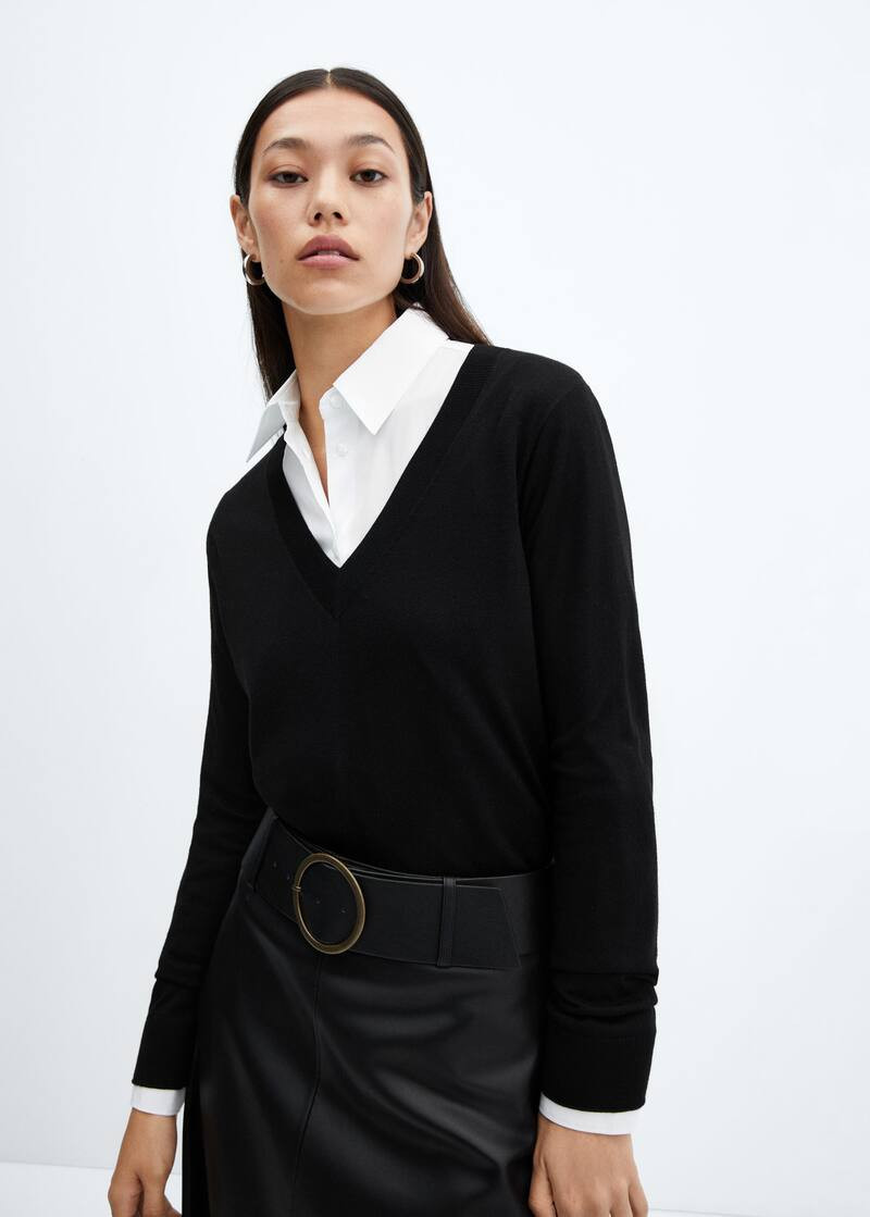 Search: fine knit v neck (33) | Mango USA | MANGO (US)