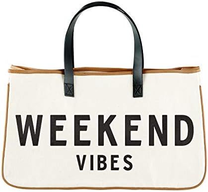 Creative Brands D3712 Hold Everything Tote Bag, 20" x 11", Weekend Vibes | Amazon (US)