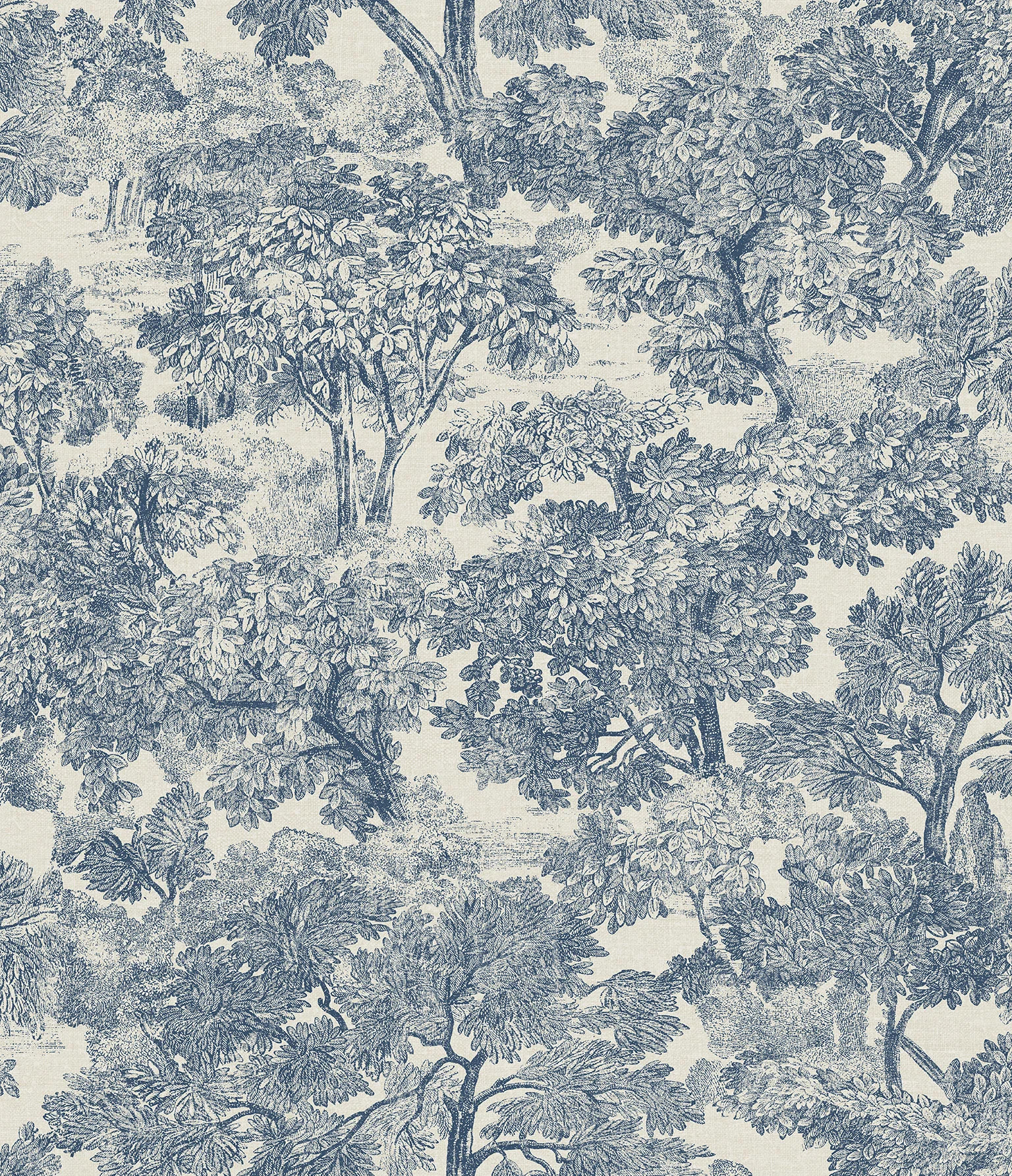 Otera Toile 33' x 20.5" Wallpaper Roll | Wayfair North America