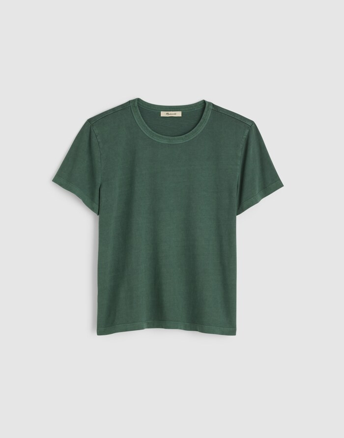 The Perfect Crewneck Tee in Allday Jersey | Madewell