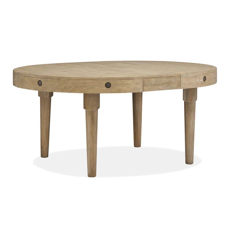Flagstaff Extendable Round Dining Table | Wayfair North America