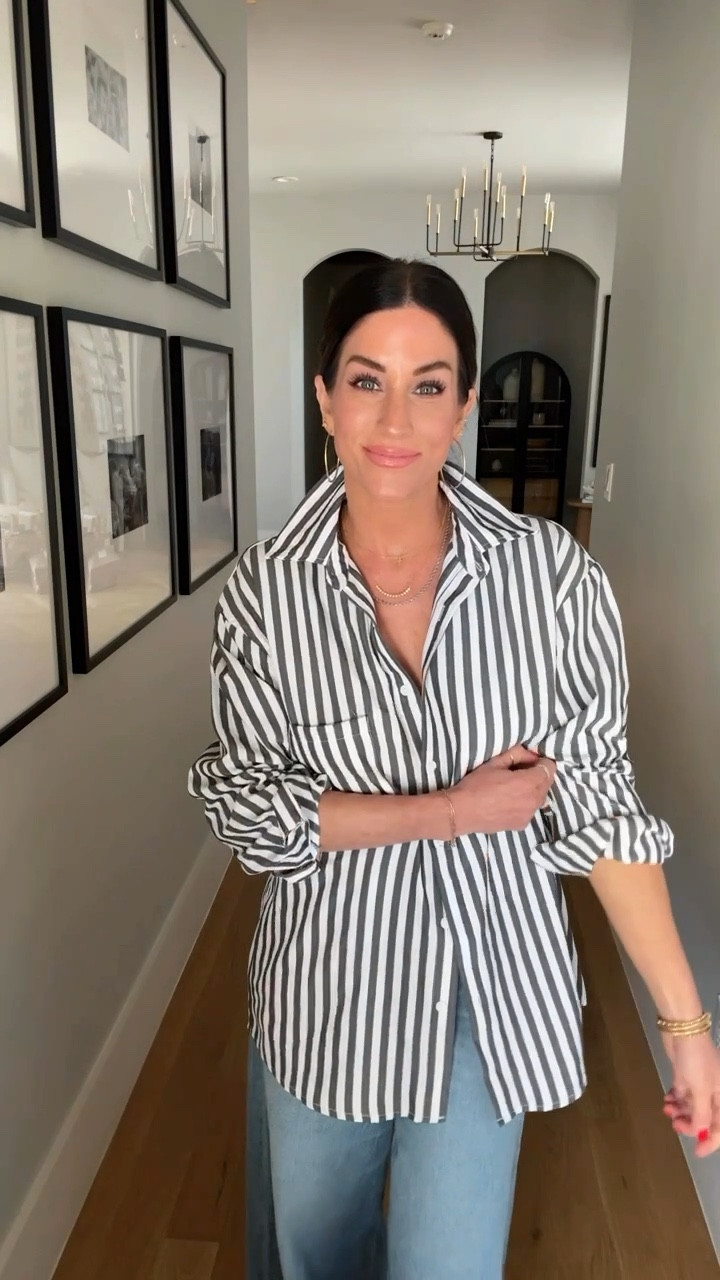 Loving this Amazon top! I grabbed a size medium. Lots of good color options! Size 24 regular in these $29 AE jeans. 

#LTKstyletip #LTKshoecrush #LTKfindsunder50