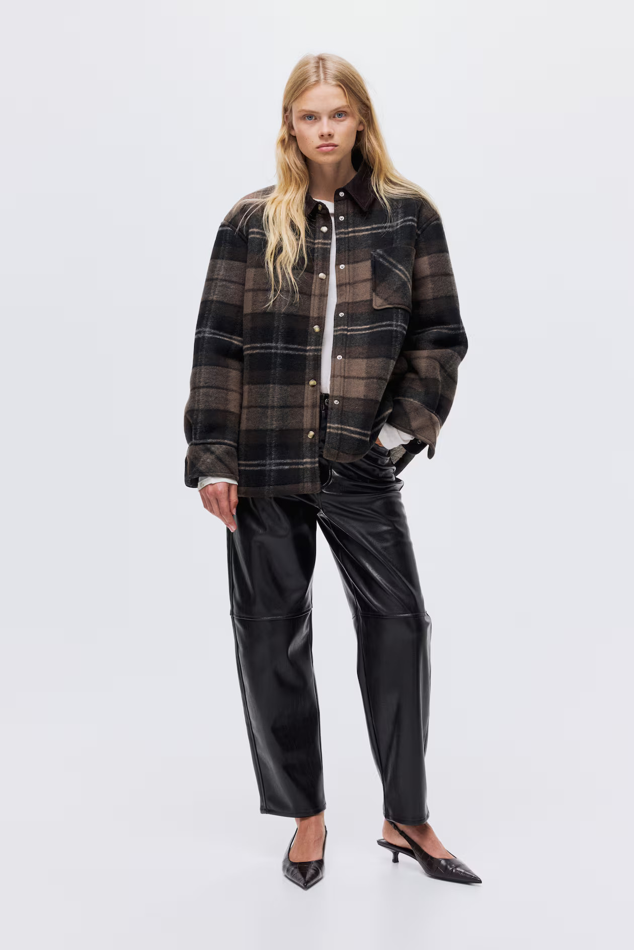 Teddy-Lined Shacket | H&M (US + CA)