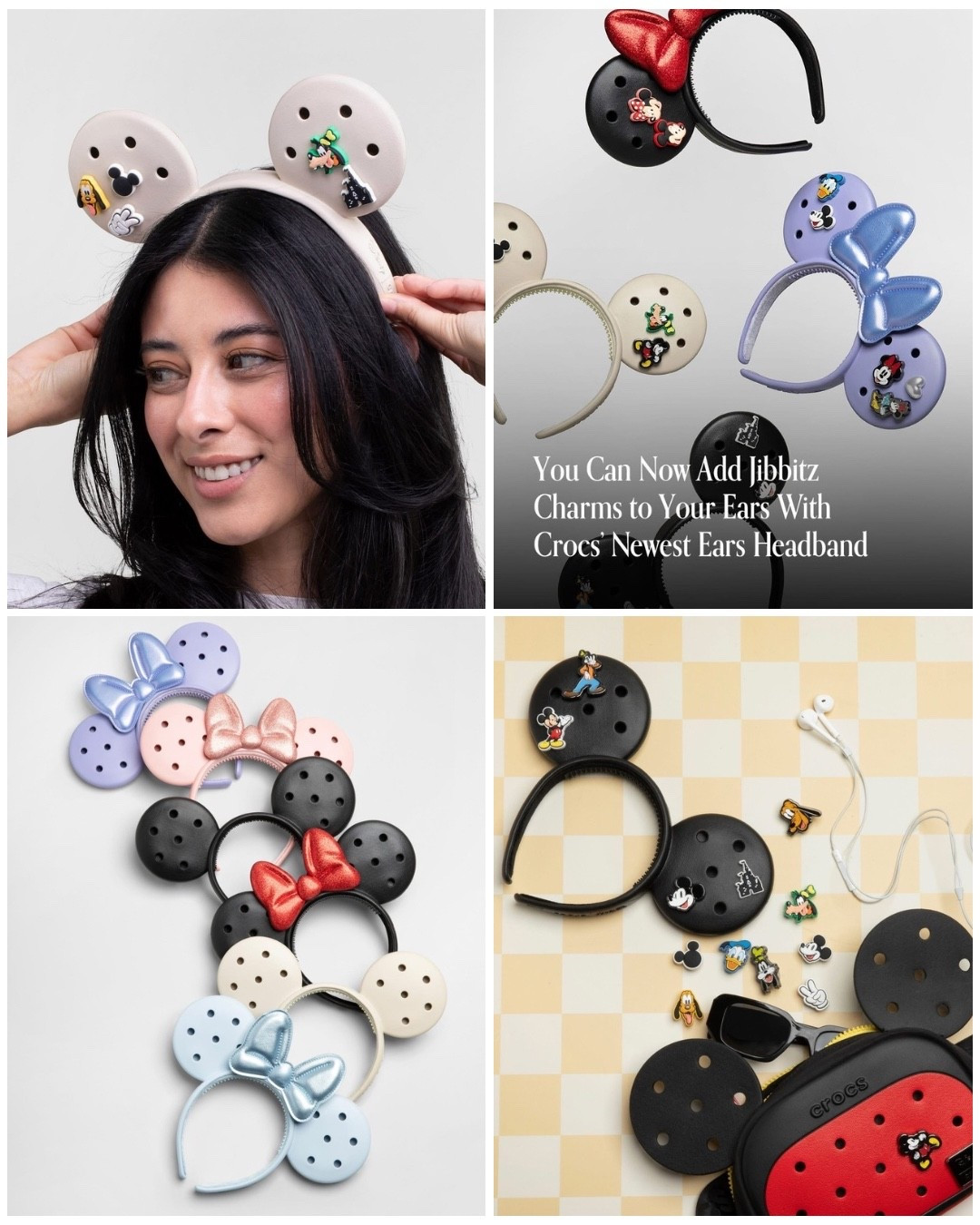 Crocs has partnered with Disney to create a new limited-edition collection of Mickey & Minnie Mouse ear headbands that you can customize with up to 12 Jibbitz charms! 

These would be so fun for a trip to Disney! 🏰✨ 

#LTKTravel #LTKKids #LTKmomlife