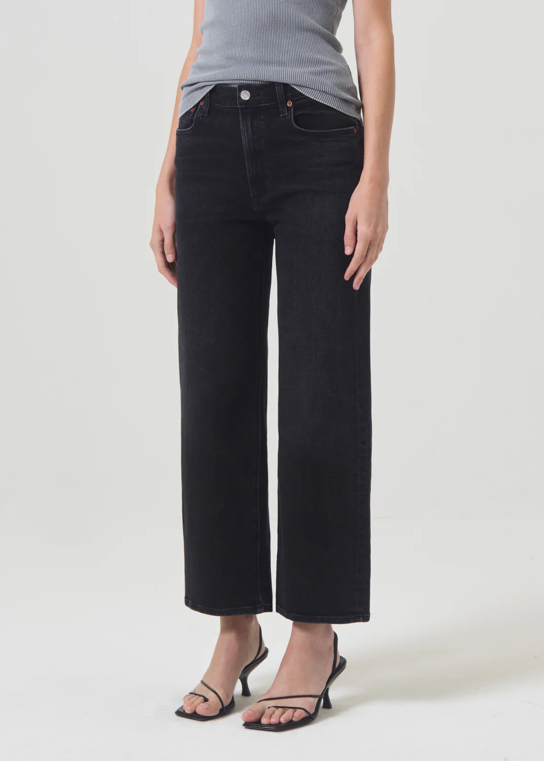 Harper Crop Jean in Hush | AGOLDE