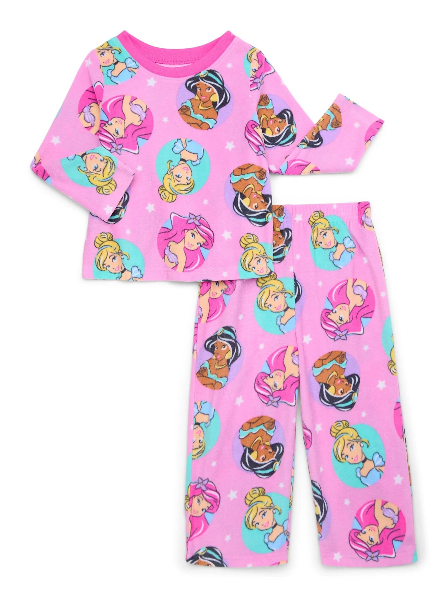 Character Toddler Microfleece Pajama Set, 2-Piece, Sizes 12M-5T | Walmart (US)
