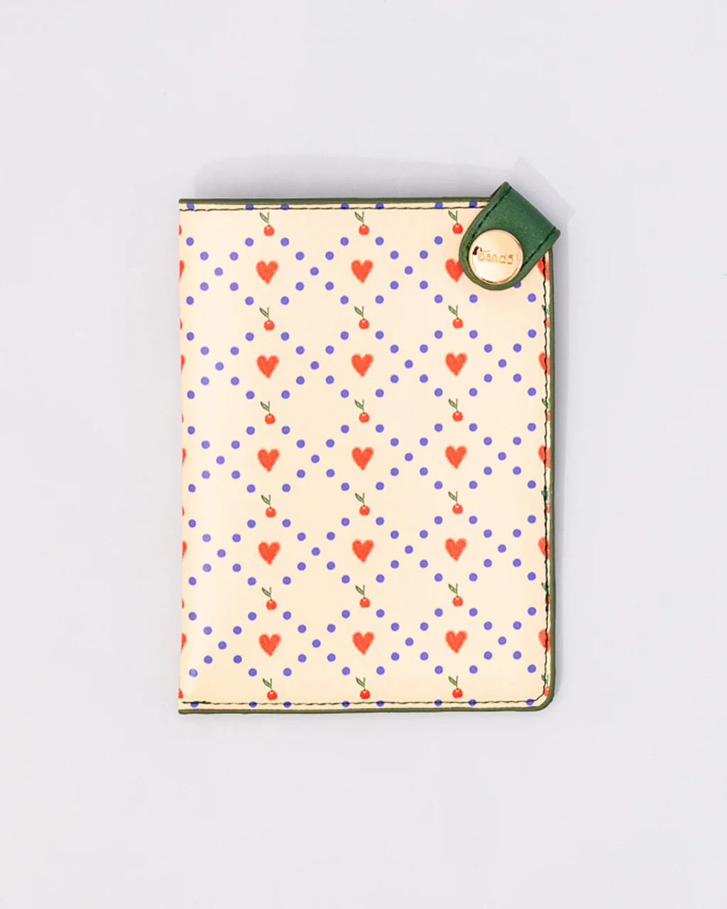 Getaway Passport Holder - Cherry Hearts | ban.do