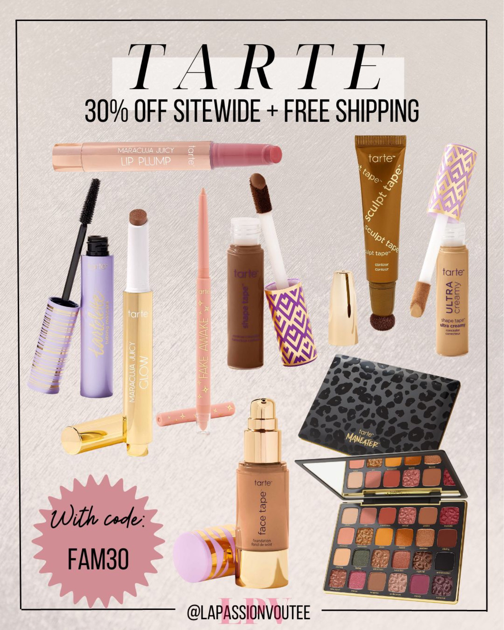 Do not miss out on Tarte’s 30% off sitewide + free shipping! Use the code: FAM30

#LTKFind #LTKbeauty #LTKSale