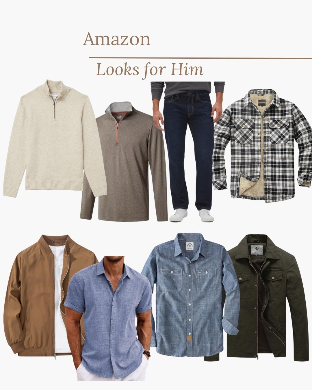 Amazon looks for him!

#LTKootd #LTKMens