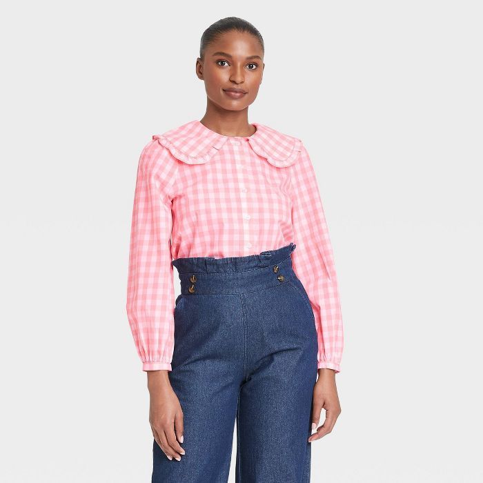 Women's Long Sleeve Blouse - Who What Wear | Target