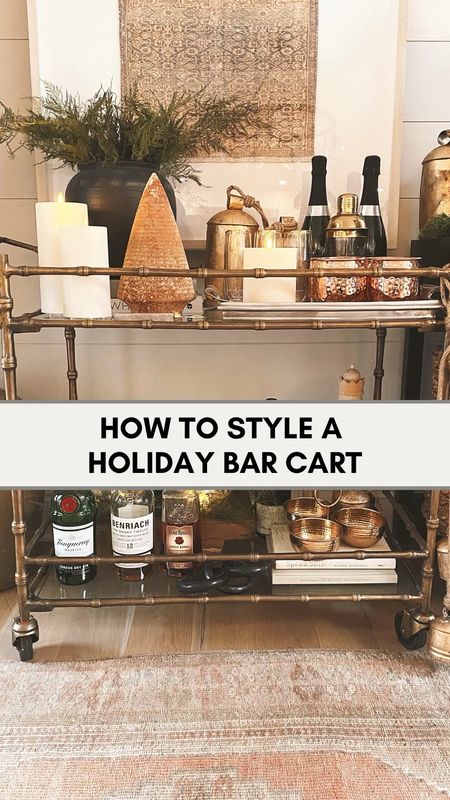 How to style a holiday bar cart, bar cart, holiday styling, bar cart reel
#viral #trending #holiday 



#LTKHoliday #LTKSeasonal #LTKGiftGuide