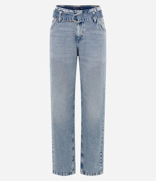Calça Loose Jeans com Cinto Azul | Renner (BR)