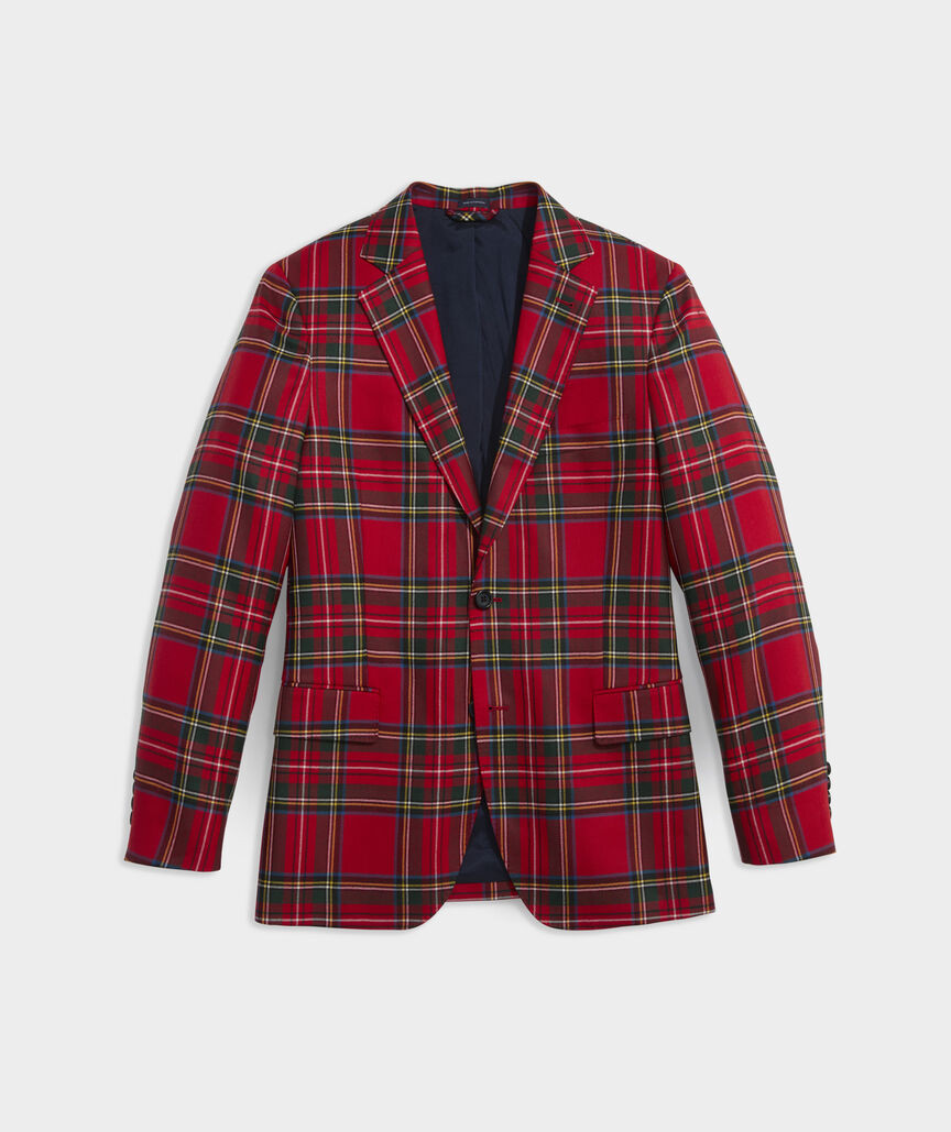 Tartan Moon Wool Blazer | vineyard vines