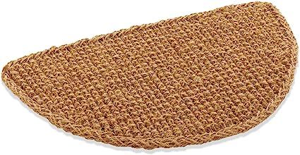 Kempf Half Round Dragon Coir Entrance Mat, Twisted Fiber Doormat, All Natural, Effective at Scrap... | Amazon (US)