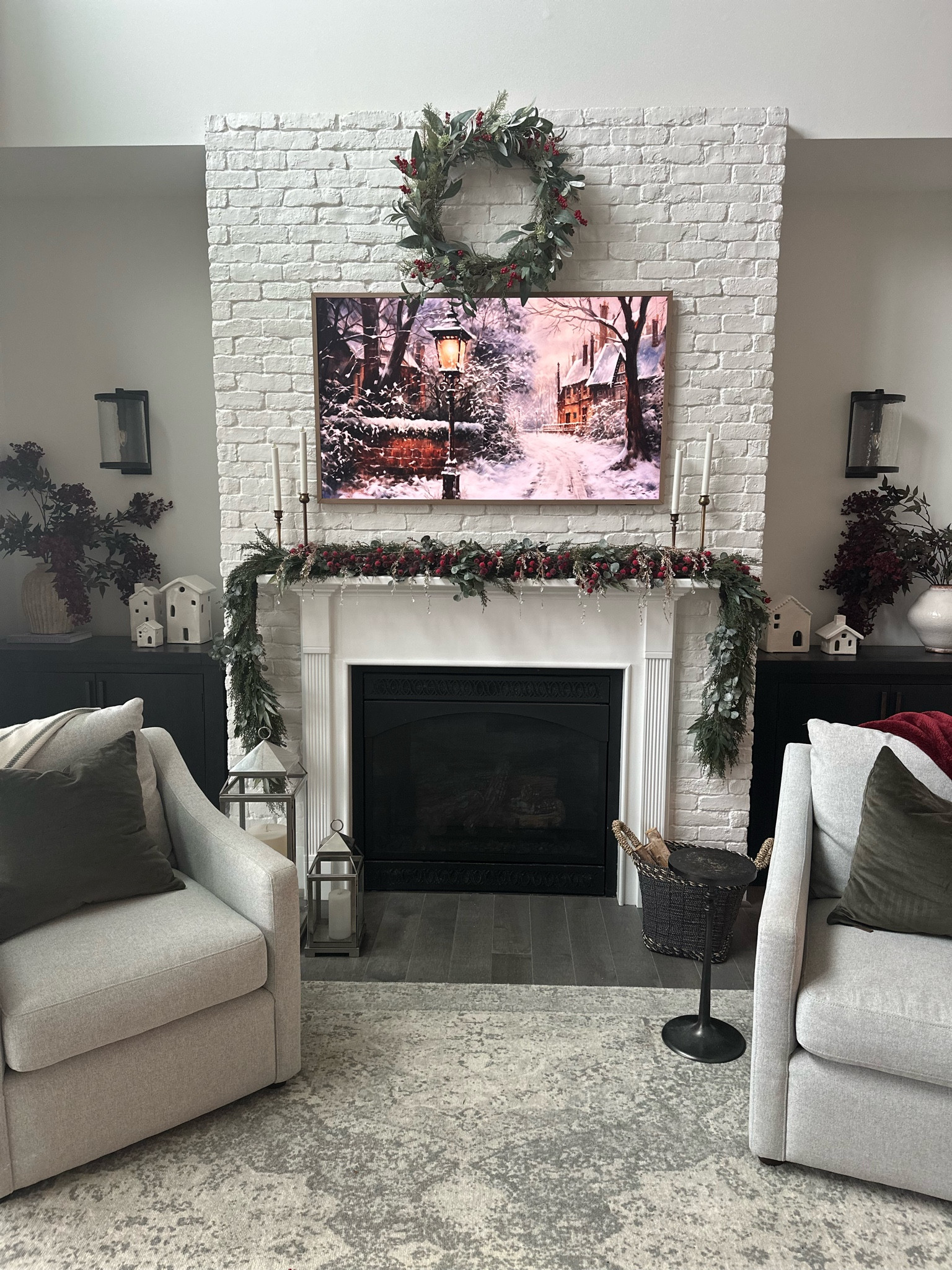 Some Christmas views and our brick fireplace reveal!😍

Christmas Mantle | holiday decor | pottery barn | Christmas inspo | holiday decorating | Christmas decorating | magnolia home | classic Christmas | traditional Christmas | pottery barn Christmas decor 


#LTKHoliday #LTKSeasonal #LTKHome