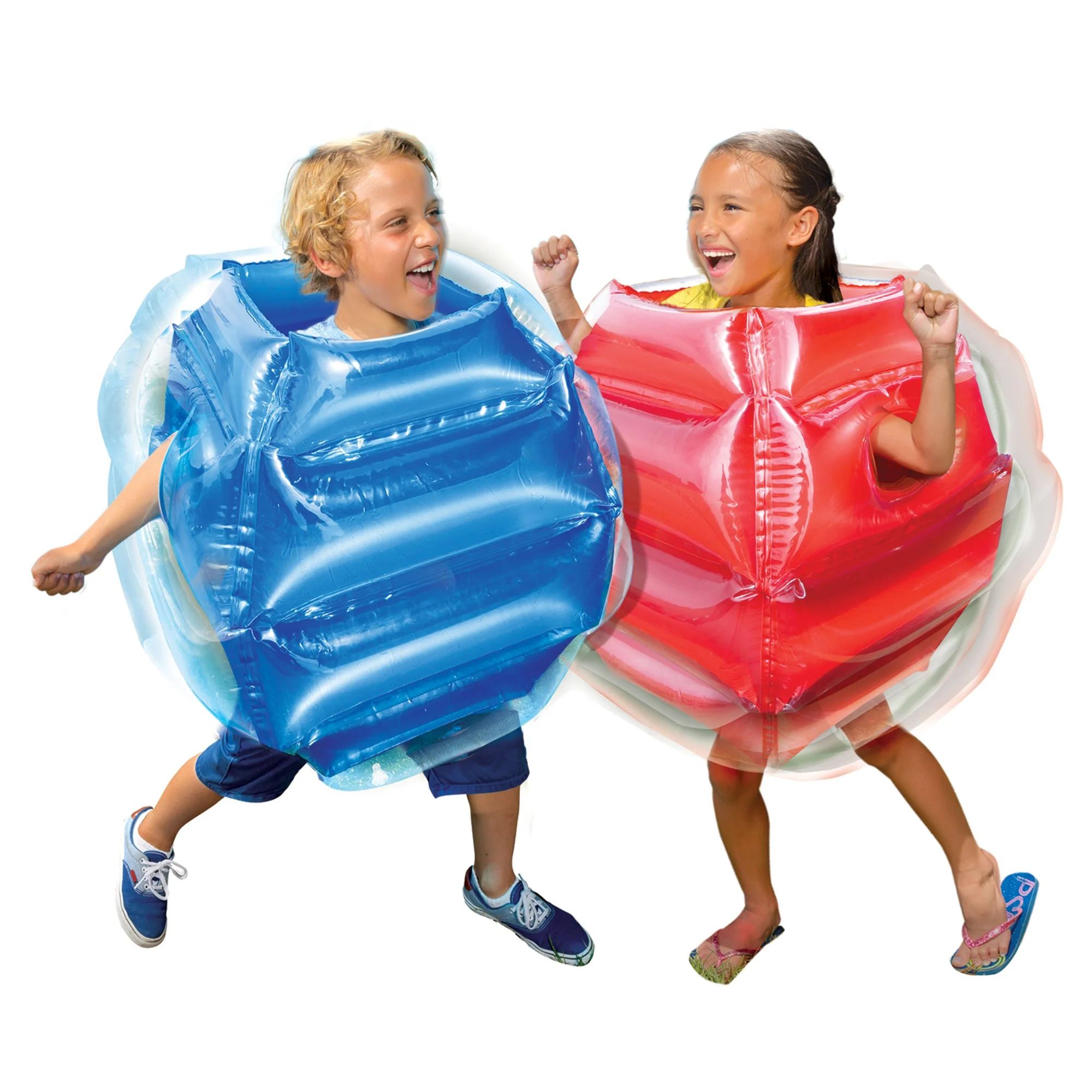 Banzai Bump N Bounce Body Bumpers in Red & Blue, 2 Bumpers - Bump & Bop Kids Toy - Walmart.com | Walmart (US)