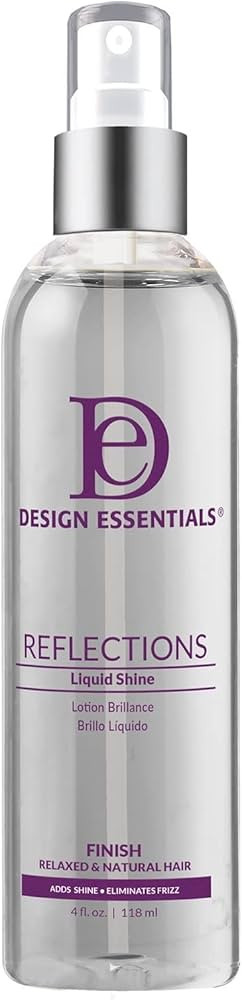 Design Essentials Reflections Liquid Shine Humidity-Resistant Hair Polish Spray, 4 Ounce | Amazon (US)