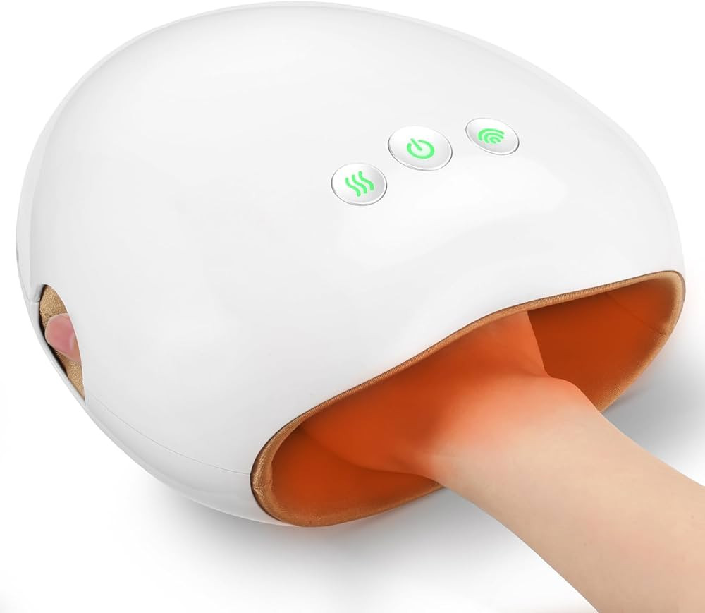 Hand Massager with Heat and Compression for Arthritis and Carpal Tunnel Relief at Home, Portable ... | Amazon (US)