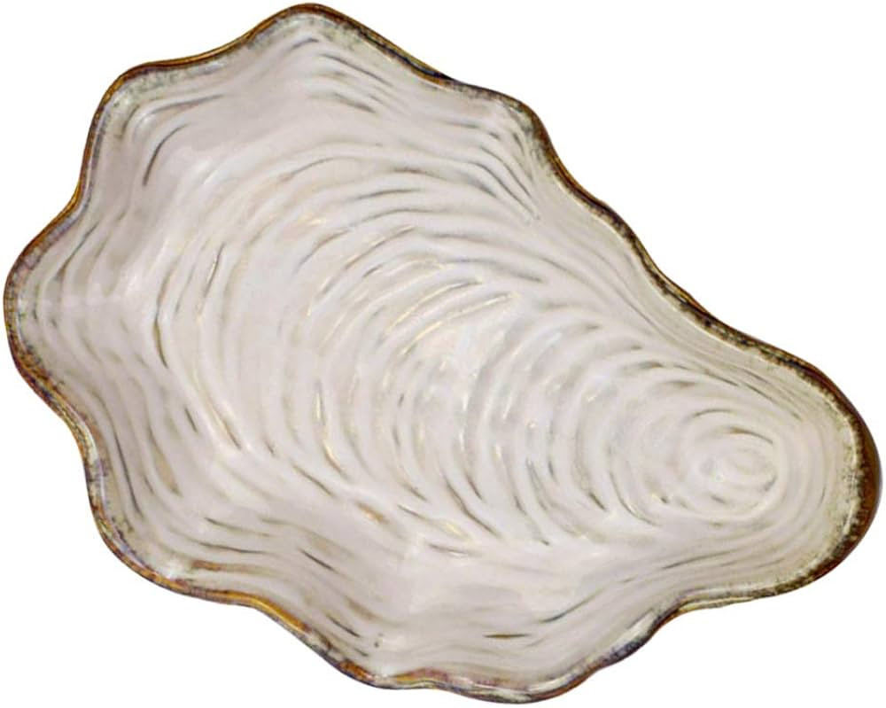 Cabilock Candy Bowl Sea Shell Plate Ceramic Appetizer Plate Dessert Plate Dinner Plate Pasta Bowl... | Amazon (US)