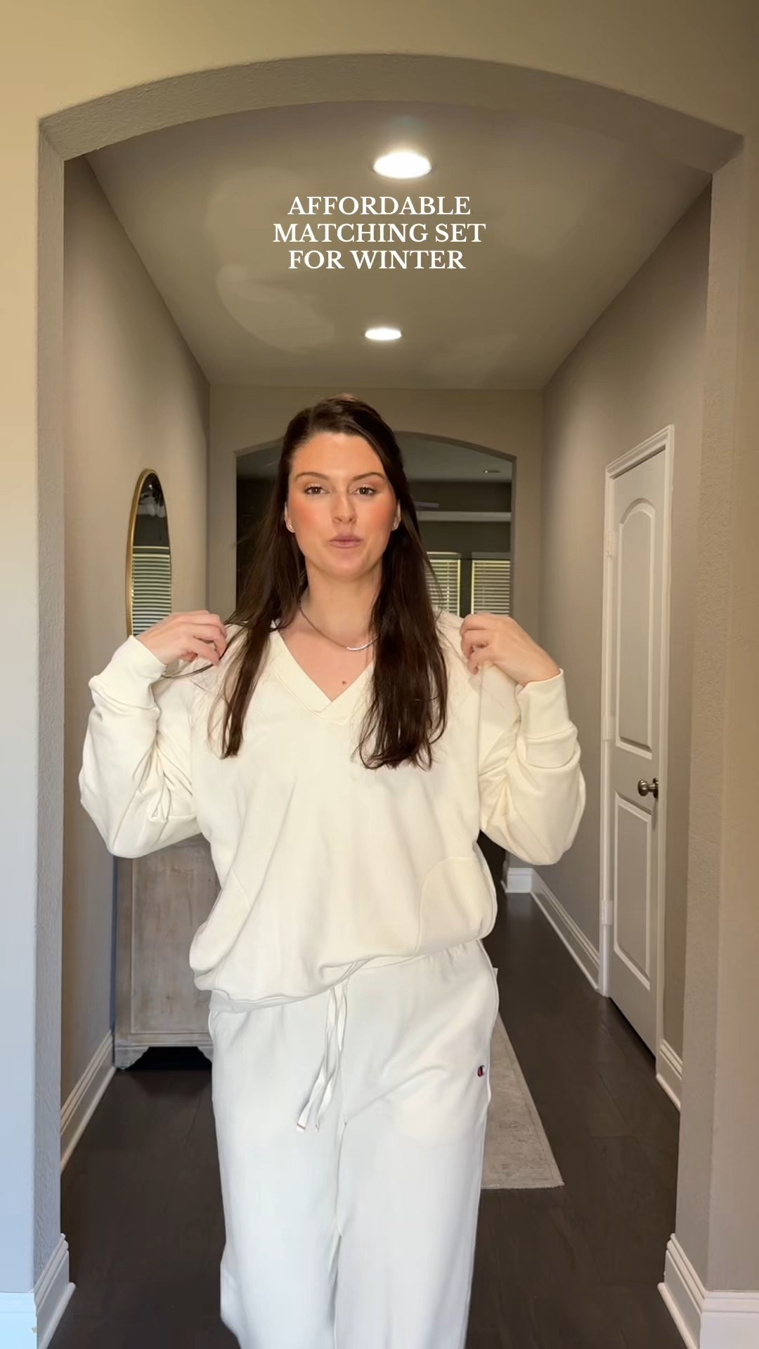 Target Matching Set ✨ 

This set is EVERYTHING because it comes with pants AND shorts!! Can literally wear it year round! It's also the perfect cream color - not giving yellow at all! 

Wearing a medium & it's naturally oversized.  

 #LTKootd #LTKmomlife #LTKFindsUnder50
